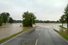Povodně srpen 2010 - Hrádek nad Nisou