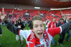 Protest fanoušků Slávie