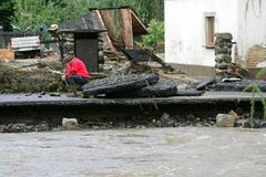 Snímky českých povodní obletěly svět