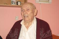 Nejstarší muž Karel Kašpárek