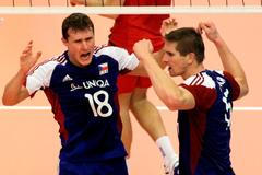 ME ve volejbale: Česko - Estonsko (Štokr, Ticháček)