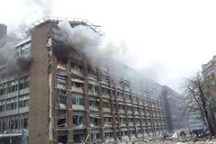 Výbuch bomby v Oslu