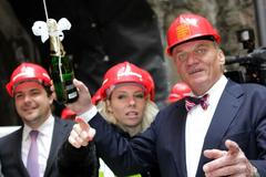 Křest razícího štítu Tonda pro stavbu metra