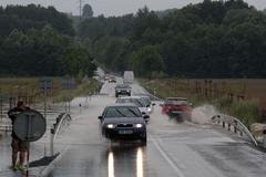 Velká voda pod Orlickými horami