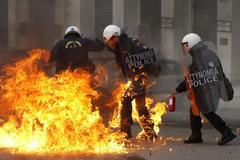 Řecko - prostesty 2