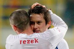 Chorvatsko - Česko: Jan Rezek a Tomáš Rosický