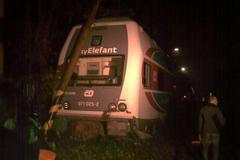 Vykolejený vlak Ostrava