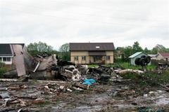 V Rusku spadlo letadlo a vzplálo, mrtvých je 44