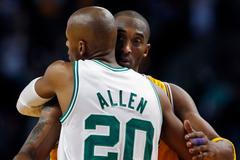 NBA: Ray Allen a Kobe Bryant