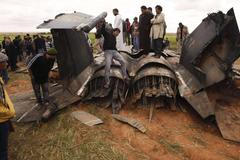 Libye - pád letadla