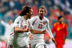 Černá Hora - Česko (jiráček gol, plašil)