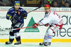 Finále: Třinec - Vítkovice (Petr Vrána, Daniel Seman)