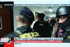 Páteční zásah vojenské policie na Kavčích horách