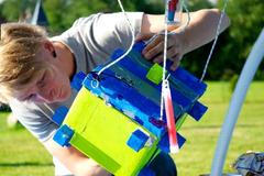 Vypuštění sondy u Číhošti