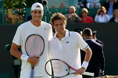 John Isner a Nicolas Mahut
