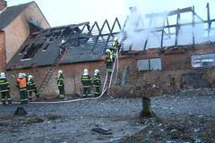 Požár v Žihli na Plzeňsku