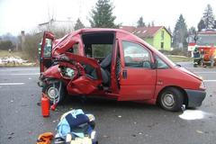 Dopravní nehoda u Třebechovic pod Orebem