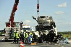 Nehoda autobusu v Maďarsku