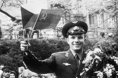 Jurij Gagarin v ČSSR v roce 1961