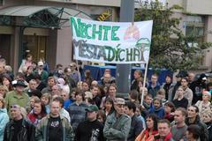 Pardubice - další protest proti kácení zeleně