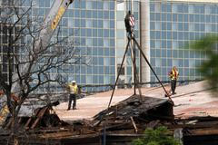 Demolice stadionu na Štvanici