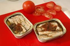 Sardinky v řecké omáčce