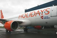 Nový Aibus A320 charterové firmy Holidays Czech Airlines