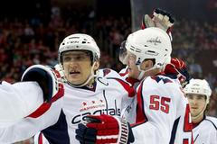NHL New Jersey - Washington (Ovečkin a Schultz)