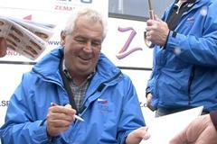 Miloš Zeman, šéf Strany práv občanů