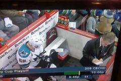 Fanynka Vancouveru a Ben Eager