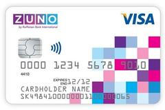 Zuno Bank platební karta