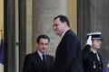 Petr Nečas na návštěvě ve Francii u Nicolase Sarkozyho
