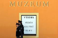 Vystavení keltské hlavy