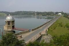 Plumlovská přehrada na Prostějovsku