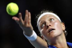 Fed Cup: Belgie - Česká republika (Kvitová)