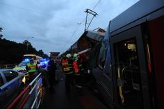 Srážka tramvají v Praze 5