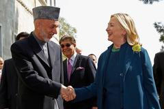 Hillary Clintonová v Afghánistánu