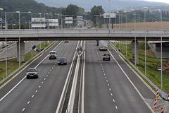 Dálniční obchvat Prahy před otevřením