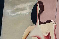 Dívčí akt Františka Muziky z roku 1930