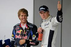 VC Brazílie: Nico Hülkenberg a Sebastian Vettel