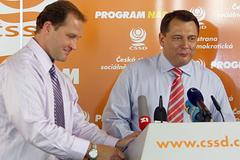 Jiří Šlégr Jiří Paroubek