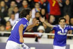 Liga mistrů: Valencia - Schalke (Raúl)