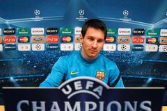 Liga mistrů - Barcelona - Plzeň (Messi)