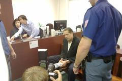 Vrah z tramvaje číslo 22 u soudu