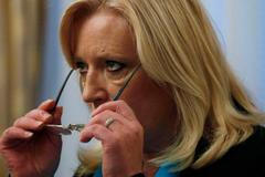 Iveta Radičová na tiskovce v Bratislavě - 11. 10. 2011