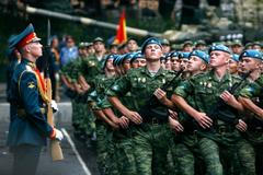 Ruští vojáci ve Vladikavkazu