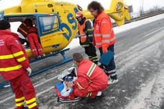 Dopravní nehoda u Loun