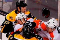 NHL: Boston - Philadelphia (šarvátka)