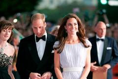 Kate a William navštívili celebrity v Hollywoodu - Kate a William