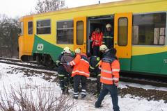 Srážka vlaků u Vodňan (2. února 2011)